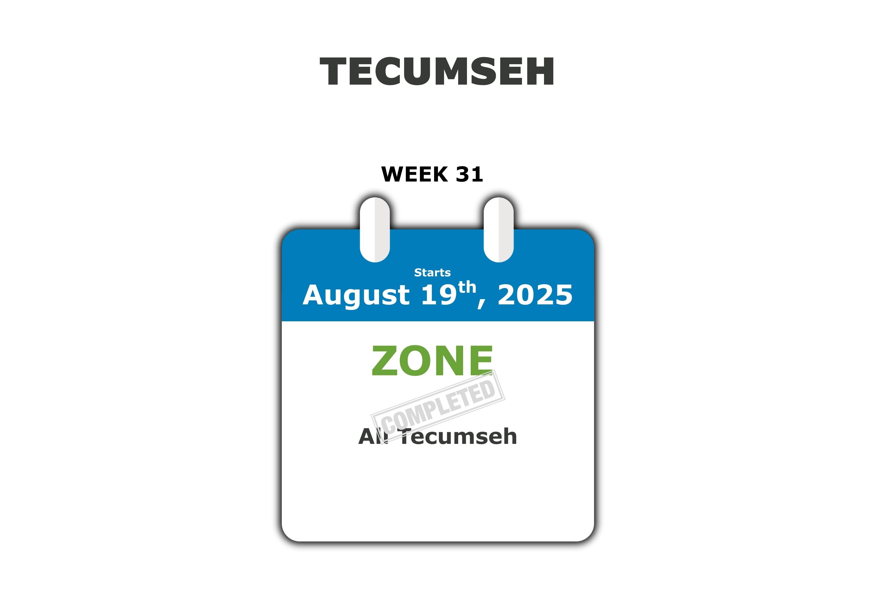 Tecumseh Completed